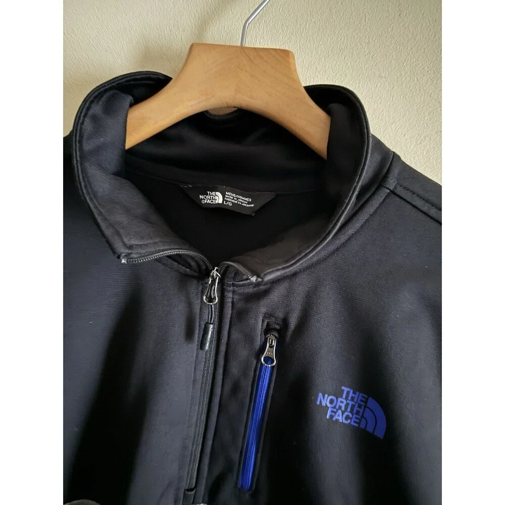 The North Face Men's 1/4 Zip Pull Over Two Tone Active Jacket Fleece‎ Size Large